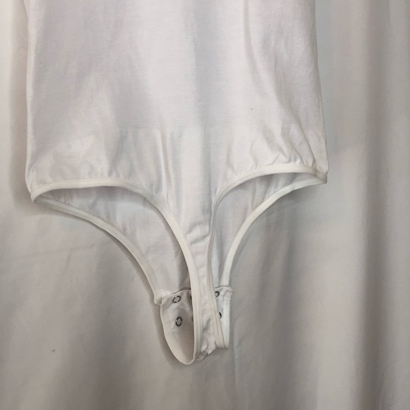 Yummie Cotton Shaping THONG BACK Bodysuit size S/M - Picture 8 of 14